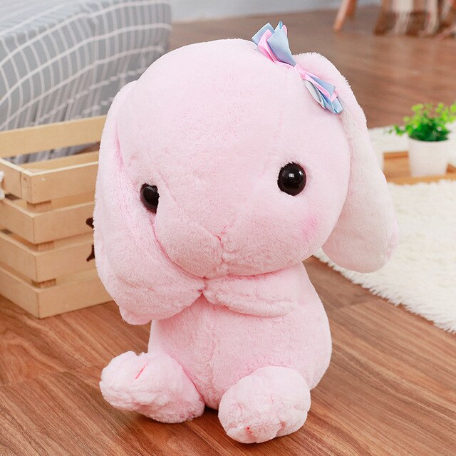 Peluche Lapin de Pâques, Lapin en Peluche, Doudou Lapin Cute, Kawai