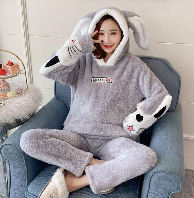 Combinaison Pyjama Lapin Adultes 