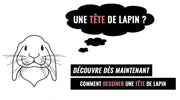 dessin tete de lapin