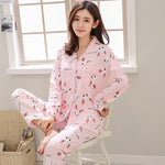 Pyjama Motif Lapin Femme