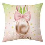 Housse Coussin Lapin Oeuf
