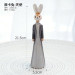 Figurine Lapin Chapeau
