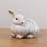 Sculpture Lapin Coloré