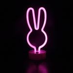 Lampe de Chevet Lapin Rose