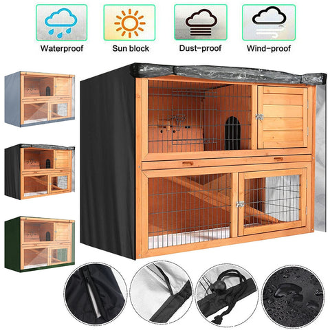 housse protection cage lapin