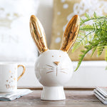 Sculpture de Tête de Lapin