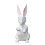 Lapin Statue Géométrique