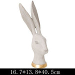 Statue Lapin Longues Oreilles