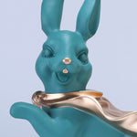 Sculpture Résine Lapin