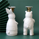 Lapin Blanc Statue