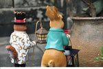 Sculpture Lapin Décoration Extérieur