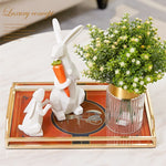 Sculpture Lapin Carotte