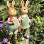 Lapin Sculpture Résine
