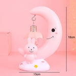 Lapin Lampe Rose