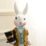 Lapin Chapeau Statue