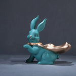 Sculpture Résine Lapin