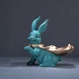 Sculpture Résine Lapin