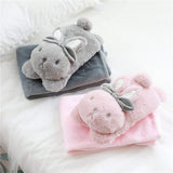 Doudou Lapin Gris
