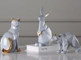 Sculpture Lapin Origami