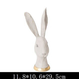 Sculpture Lapin Longues Oreilles