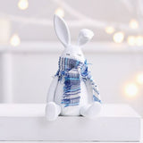 Lapin Assis Sculpture