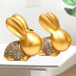 Statue Couple Lapin
