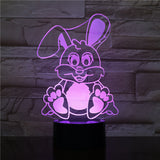 Lampe Néon Lapin