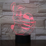 Lampe Lapin <br> Oeuf de Pâques