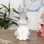 Tirelire Lapin Gris