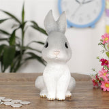 Tirelire Lapin Gris