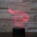 Lampe Tête de Lapin Néon