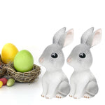Tirelire Lapin Gris