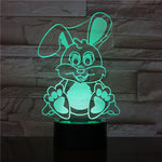 Lampe Néon Lapin