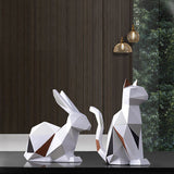 Statue Moderne Lapin
