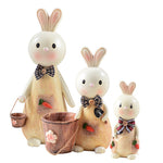Tirelire Famille Lapin