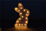 X Lampe Lapin 30CM