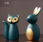 Statue Lapin de Couleur
