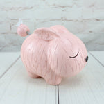 Tirelire Lapin Baptême Rose