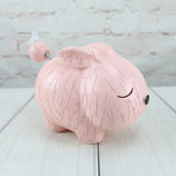 Tirelire Lapin Baptême Rose