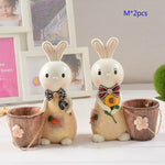 Tirelire Famille Lapin