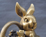 Sculpture Lapin Cuivre