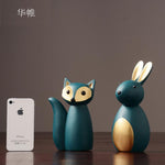 Statue Lapin de Couleur