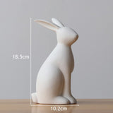 Sculpture Lapin Céramique