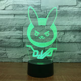 Lampe Lapin Tactile