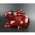 Statue Lapin en Bois