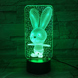 Lampe Lapin <br> Voyage Temporel