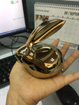 Statue Lapin Or