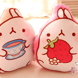 Doudou Lapin Fraise