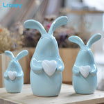 Sculpture Lapin Coeur