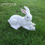Sculpture Lapin Famille